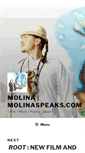 Mobile Screenshot of molinaspeaks.com